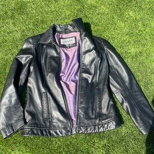 Pelle studio leather jacket in a medium